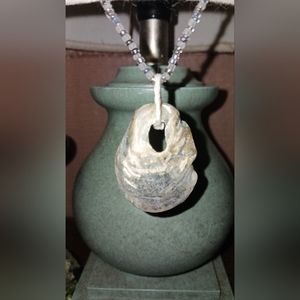 Cloudy Morning - Handmade Necklace - Seashell Collection